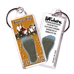 Load image into Gallery viewer, Kansas City FootWhere® Souvenir Keychains. 6 Piece Set. Made in USA