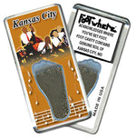 Load image into Gallery viewer, Kansas City FootWhere® Souvenir Magnet. 72 pieces/6 assorted styles