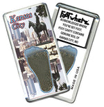 Load image into Gallery viewer, Kansas City FootWhere® Souvenir Magnet. 72 pieces/6 assorted styles