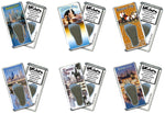 Load image into Gallery viewer, Kansas City FootWhere® Souvenir Magnet. 72 pieces/6 assorted styles