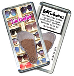 Load image into Gallery viewer, Los Angeles FootWhere® Souvenir Magnets. 6 Piece Set. Made in USA