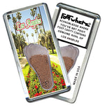 Load image into Gallery viewer, Los Angeles FootWhere® Souvenir Magnets. 6 Piece Set. Made in USA