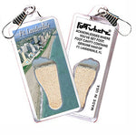 Load image into Gallery viewer, Fort Lauderdale FootWhere® Souvenir Zipper-Pull. 72 pieces/ 6 assorted styles.