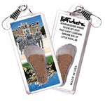 Load image into Gallery viewer, Little Rock FootWhere® Souvenir Zipper-Pull. 72 pieces/ 6 assorted styles.