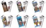 Load image into Gallery viewer, Little Rock FootWhere® Souvenir Zipper-Pull. 72 pieces/ 6 assorted styles.