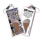 Load image into Gallery viewer, Las Vegas FootWhere Souvenir Zipper-Pulls. 6 Piece Set. Made in USA