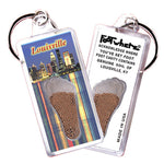 Load image into Gallery viewer, Louisville FootWhere® Souvenir Keychain. 72 pieces/6 assorted styles.
