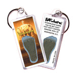 Load image into Gallery viewer, District of Columbia FootWhere® Souvenir Keychains. 72 Pieces/6 Assorted Styles. Made in USA