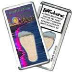 Load image into Gallery viewer, Myrtle Beach FootWhere® Souvenir Magnet. Made in USA