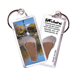 Load image into Gallery viewer, Manchester FootWhere® Souvenir Keychain. 72 pieces/6 assorted styles.