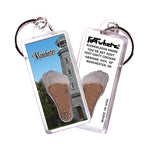 Load image into Gallery viewer, Manchester FootWhere® Souvenir Keychain. 72 pieces/6 assorted styles.