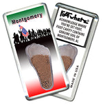 Load image into Gallery viewer, Montgomery FootWhere® Souvenir Fridge Magnets. 6 Piece Set. Made in USA