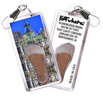 Load image into Gallery viewer, Montgomery FootWhere® Souvenir Zipper-Pulls. 6 Piece Set. Made in USA