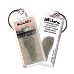 Load image into Gallery viewer, Malibu FootWhere® Souvenir Keychain. 72 pieces/ 6 assorted styles.