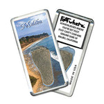 Load image into Gallery viewer, Malibu FootWhere® Souvenir Magnets. 6 Piece Set. Made in USA