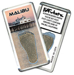 Load image into Gallery viewer, Malibu FootWhere® Souvenir Magnets. 6 Piece Set. Made in USA