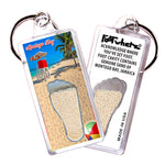 Load image into Gallery viewer, Montego Bay FootWhere® Souvenir Keychain. Made in USA
