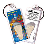 Load image into Gallery viewer, Montego Bay FootWhere® Souvenir Keychain. Made in USA