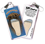 Load image into Gallery viewer, Norfolk FootWhere® Souvenir Zipper-Pull. 72 pieces/6 assorted styles.