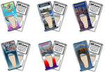 Load image into Gallery viewer, Norfolk FootWhere® Souvenir Magnet. 72 pieces/6 assorted styles.