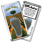 Load image into Gallery viewer, Napa Valley FootWhere® Souvenir Magnet. 72 pieces/6 assorted styles.