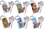 Load image into Gallery viewer, Nashville FootWhere® Souvenir Keychains. 6 Piece Set. Made in USA