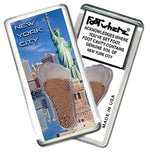 Load image into Gallery viewer, New York City FootWhere® Souvenir Fridge Magnet. 72. pieces/ 12 assorted styles.