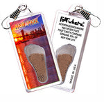Load image into Gallery viewer, New York City FootWhere® Souvenir Zipper-Pulls. 12 Piece Set. Made in USA