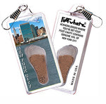 Load image into Gallery viewer, New York City FootWhere® Souvenir Zipper-Pull. 72. pieces/ 12 assorted styles.