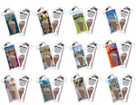 Load image into Gallery viewer, New York City FootWhere® Souvenir Zipper-Pulls. 12 Piece Set. Made in USA