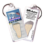 Load image into Gallery viewer, Orange Beach FootWhere® Souvenir Key Chain. Made in USA