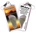 Load image into Gallery viewer, Ocean Beach FootWhere® Souvenir Zipper-Pull 72 pieces/6 assorted styles.