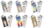 Load image into Gallery viewer, Ocean City FootWhere® Souvenir Zipper-Pulls. 6 Piece Set. Made in USA