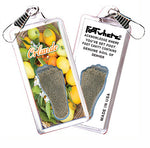 Load image into Gallery viewer, Orlando FootWhere® Souvenir Zipper-Pulls. 6 Piece Set. Made in USA