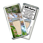 Load image into Gallery viewer, Ocho Rios, Jamaica FootWhere® Souvenir Magnet. 72 pieces/6 assorted styles.