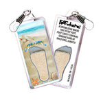 Load image into Gallery viewer, Ocho Rios FootWhere Souvenir Zipper-Pulls. 6 Piece Set. Made in USA