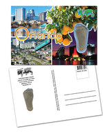 Load image into Gallery viewer, Orlando FootWhere® Souvenir Postcard. 144 Pieces/1 Gross