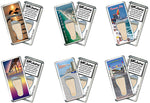 Load image into Gallery viewer, Panama City FootWhere® Souvenir Magnets. 6 Piece Set. Made in USA