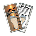 Load image into Gallery viewer, Panama City FootWhere® Souvenir Magnets. 6 Piece Set. Made in USA