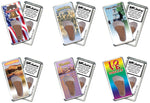 Load image into Gallery viewer, Philadelphia FootWhere® Souvenir Magnets. 6 Piece Set. Made in USA