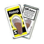 Load image into Gallery viewer, Pittsburgh FootWhere® Souvenir Magnet. 72 pieces/6 assorted styles.