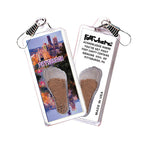 Load image into Gallery viewer, Pittsburgh FootWhere® Souvenir Zipper-Pull. 72 pieces/6 assorted styles.