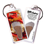 Load image into Gallery viewer, Portland, ME FootWhere® Souvenir Keychain. 72 pieces/6 assorted styles.