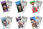 Load image into Gallery viewer, Portland, OR FootWhere® Souvenir Magnet. 6 Piece Set. Made in USA