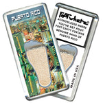 Load image into Gallery viewer, Puerto Rico FootWhere® Souvenir Magnet. 72 pieces/6 assorted styles.