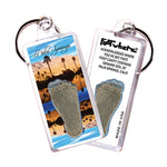 Load image into Gallery viewer, Palm Springs FootWhere® Souvenir Keychain. 72 pieces/6 assorted styles.