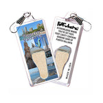 Load image into Gallery viewer, Puerto Vallarta FootWhere® Souvenir Zipper-Pulls. 6 Piece Set. Made in USA - FootWhere® Souvenir Shop
