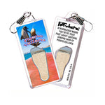 Load image into Gallery viewer, Puerto Vallarta FootWhere® Souvenir Zipper-Pulls. 6 Piece Set. Made in USA - FootWhere® Souvenir Shop