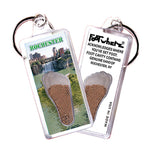 Load image into Gallery viewer, Rochester FootWhere® Souvenir Keychain. 72 pieces/ 6 assorted styles.