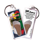 Load image into Gallery viewer, Rochester FootWhere® Souvenir Keychain. 72 pieces/ 6 assorted styles.
